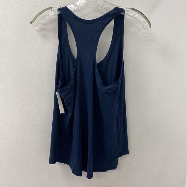 LULULEMON WOMEN'S ACTIVE TOP navy S