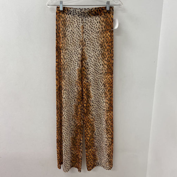 RIVER ISLAND WOMEN'S PANTS animal print S/6