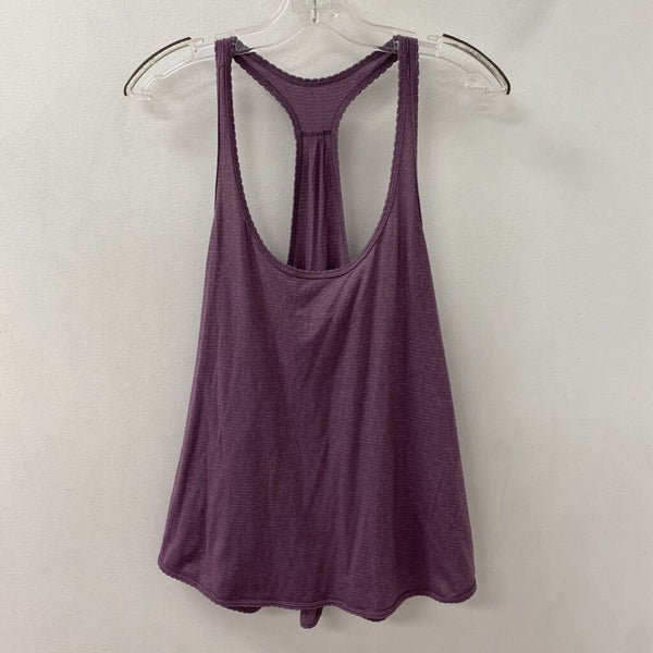 LULULEMON WOMEN'S ACTIVE TOP pale purple M/L