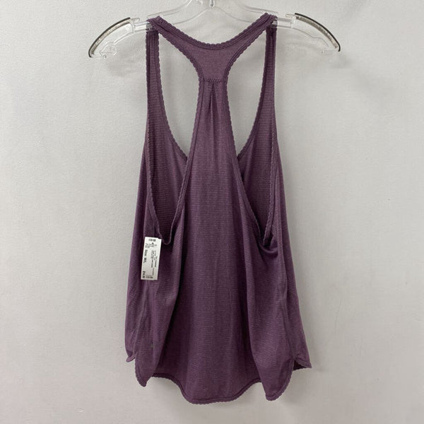 LULULEMON WOMEN'S ACTIVE TOP pale purple M/L