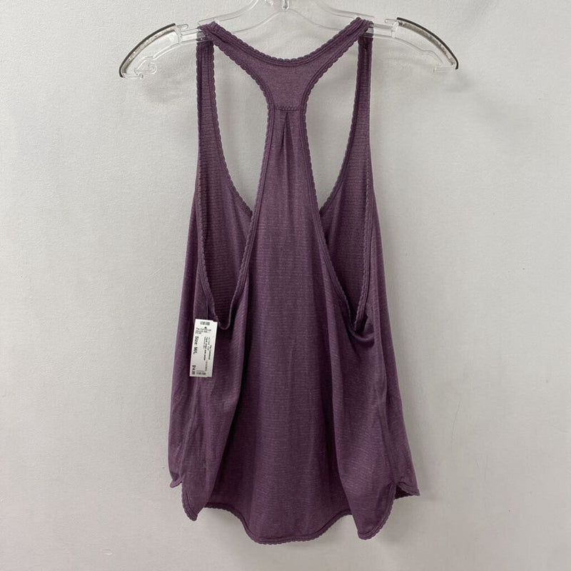 LULULEMON WOMEN'S ACTIVE TOP pale purple M/L