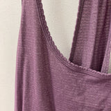 LULULEMON WOMEN'S ACTIVE TOP pale purple M/L