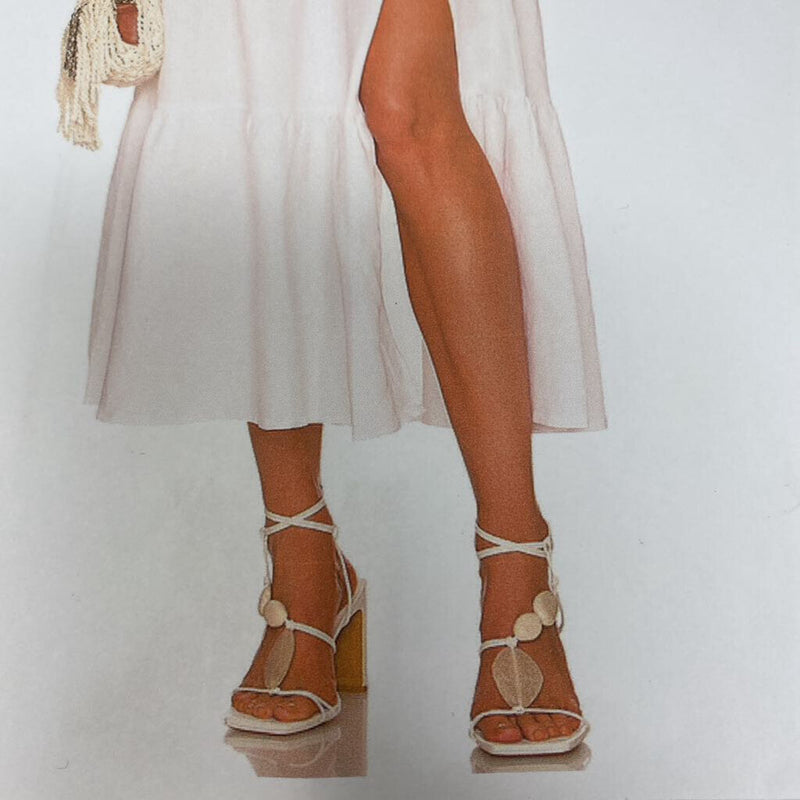 JOHNATHAN SIMKHAI WOMEN'S SANDALS off white 40