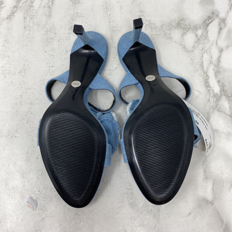 ZARA WOMEN'S SANDALS blue 36