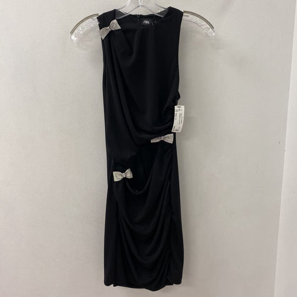 ZARA WOMEN'S DRESS black S