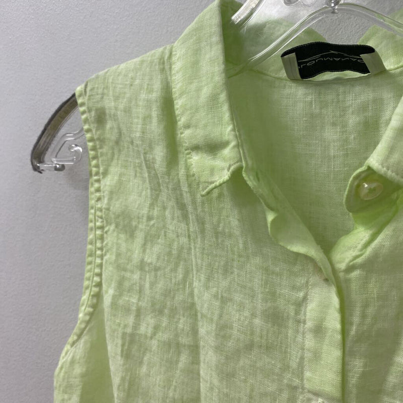 PLOUMANAC'H WOMEN'S BLOUSE/SHIRT lime S