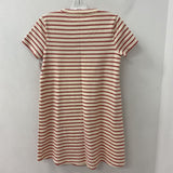 MADEWELL WOMEN'S DRESS red cream mix S