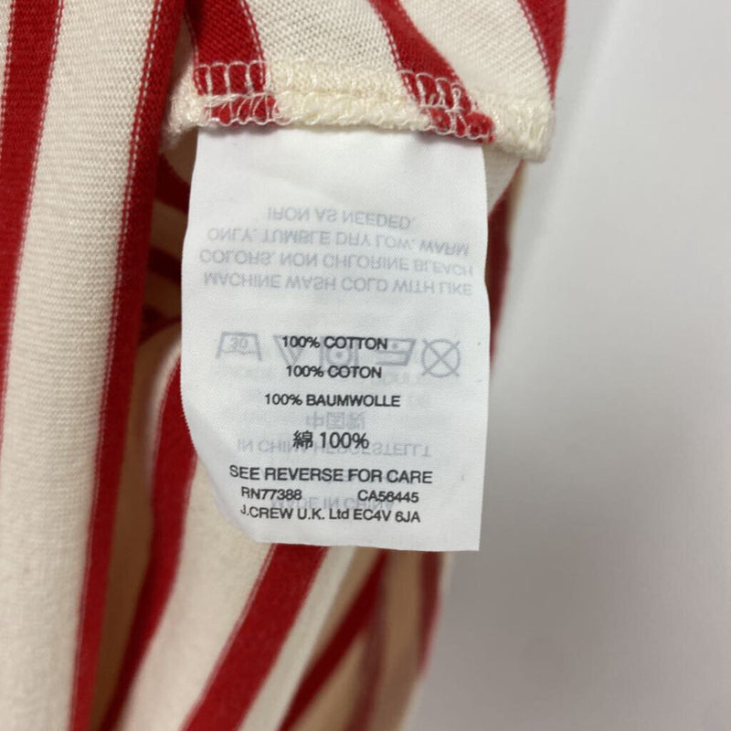 MADEWELL WOMEN'S DRESS red cream mix S