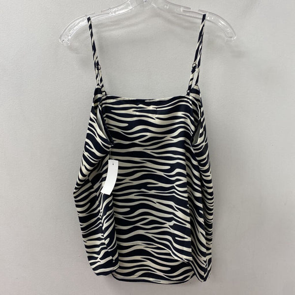 BRUNETTE WOMEN'S TANK/CAMI french navy off white XL