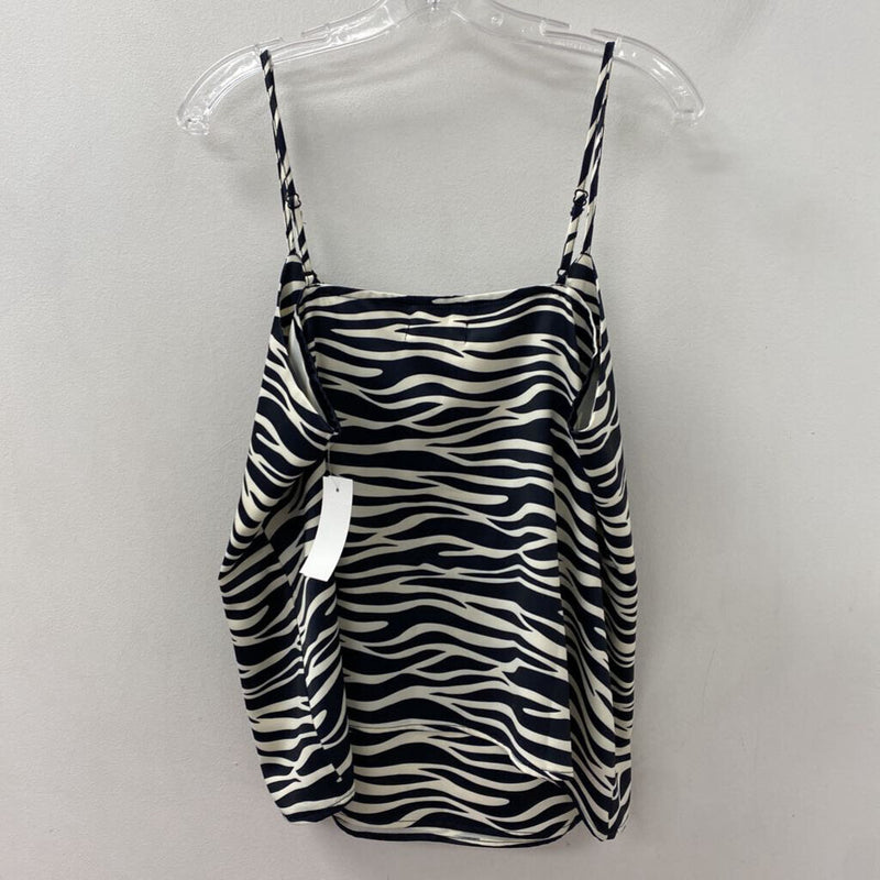 BRUNETTE WOMEN'S TANK/CAMI french navy off white XL