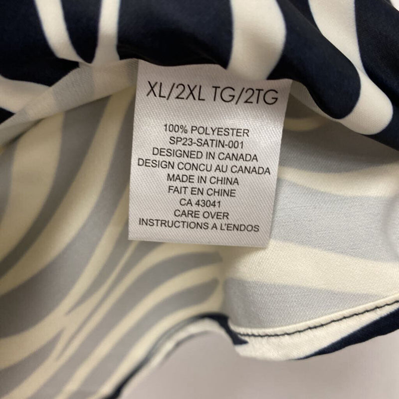 BRUNETTE WOMEN'S TANK/CAMI french navy off white XL