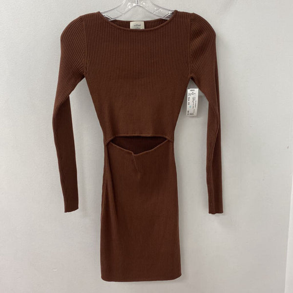 WILFRED WOMEN'S DRESS brown XS