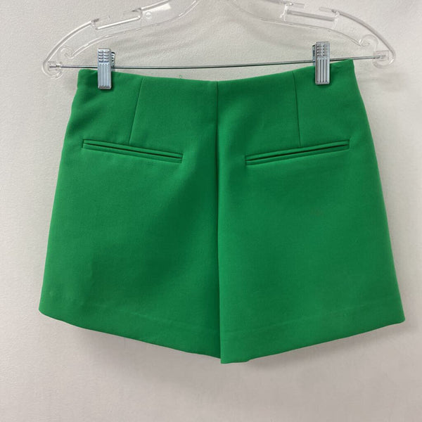 ZARA WOMEN'S SKIRT kelly green S