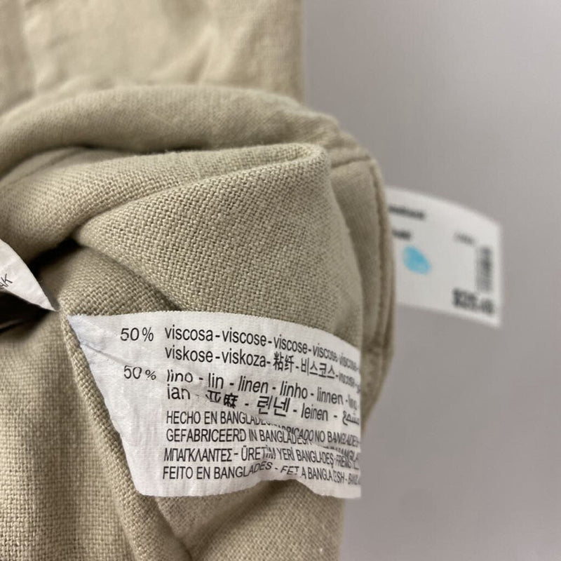 ZARA WOMEN'S TOP khaki M