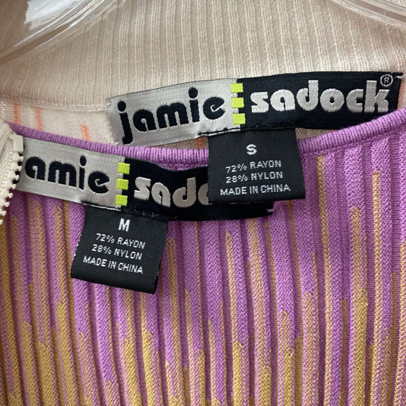 JAMIE SADOCK WOMEN'S TOP pink navy purple white S/M