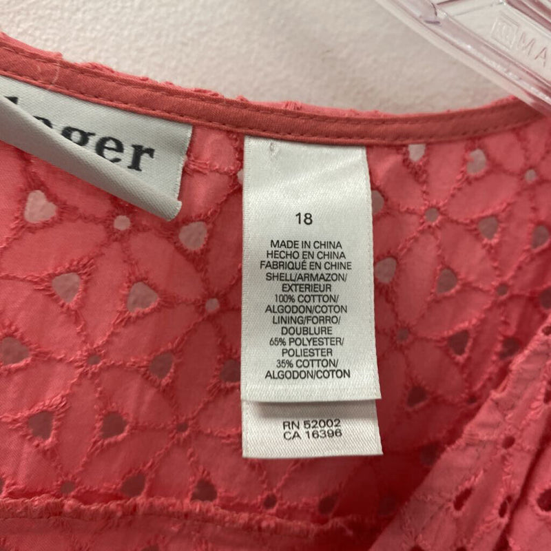 villager WOMEN'S DRESS pink 18
