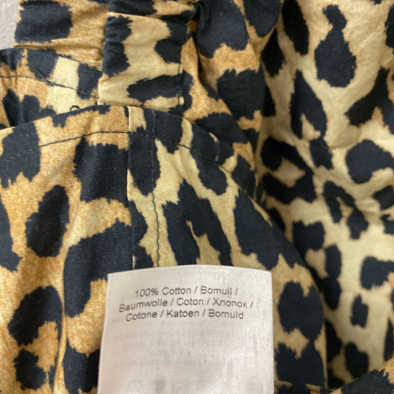 ganni WOMEN'S BLOUSE/SHIRT animal print M/42