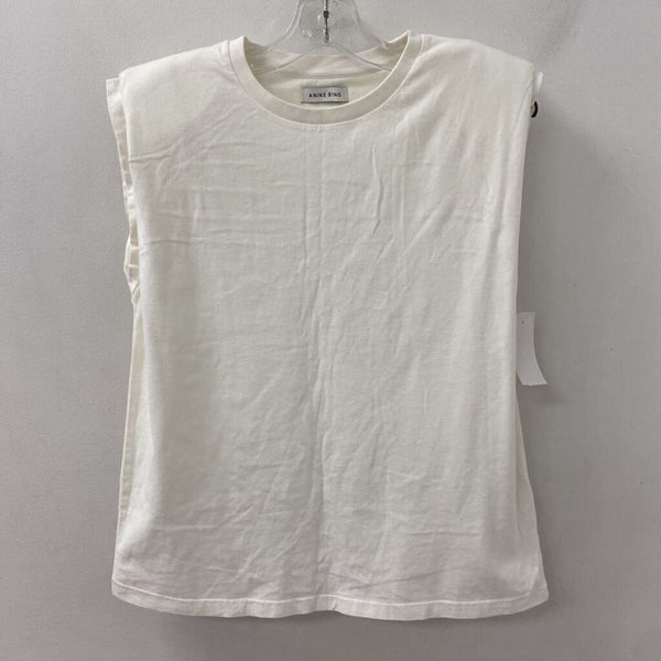 ANINE BING WOMEN'S T-SHIRT white M