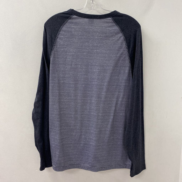 BULA WOMEN'S ACTIVE TOP grey blue white stripe XL