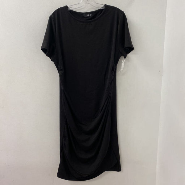 & (ampersanda ave) WOMEN'S PLUS DRESS black XXL/XXXl
