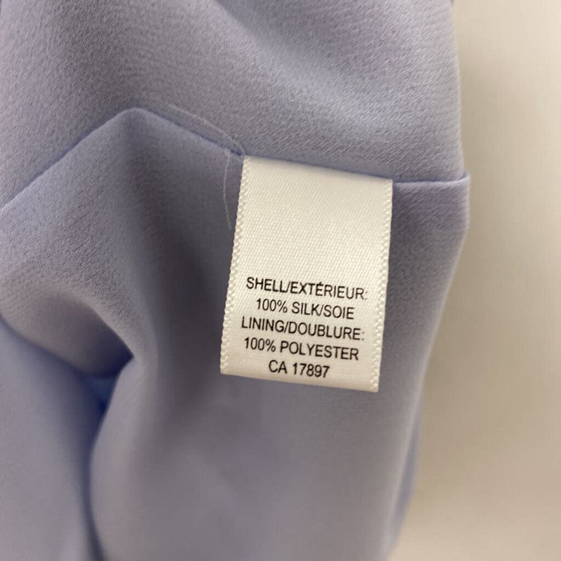 Banana Republic WOMEN'S BLOUSE/SHIRT grey-blue print S