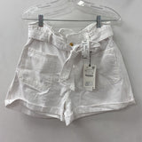 ZARA WOMEN'S SHORTS white 12