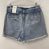ZARA WOMEN'S SHORTS blue 12