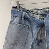 ZARA WOMEN'S SHORTS blue 12