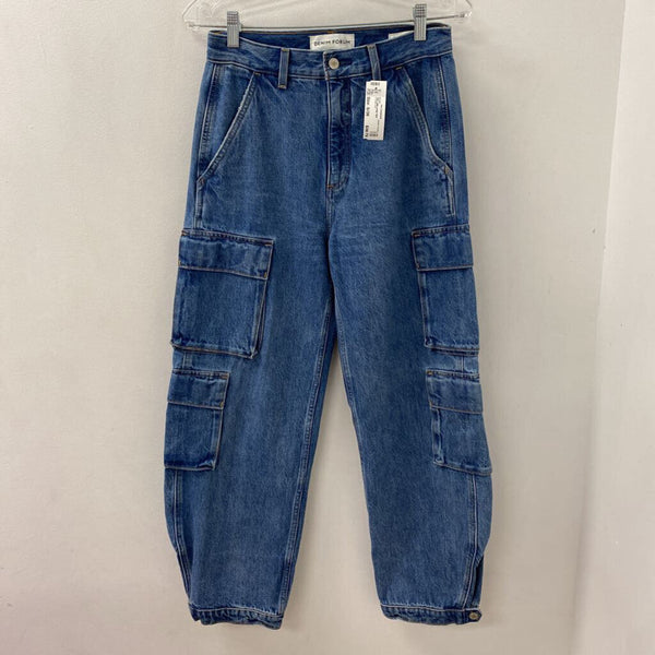 Denim Forum WOMEN'S JEANS blue S/26