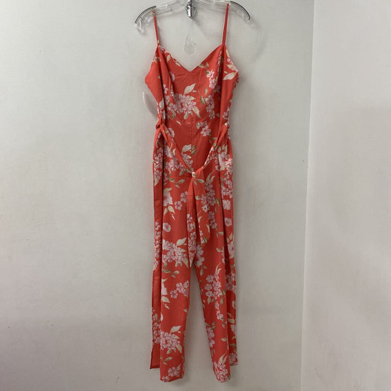 GUESS WOMEN'S JUMPSUIT pink green white L