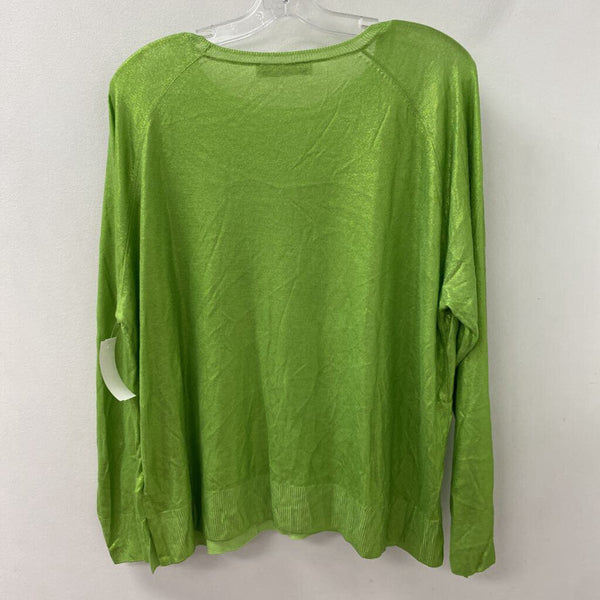 ZARA WOMEN'S SWEATER green L