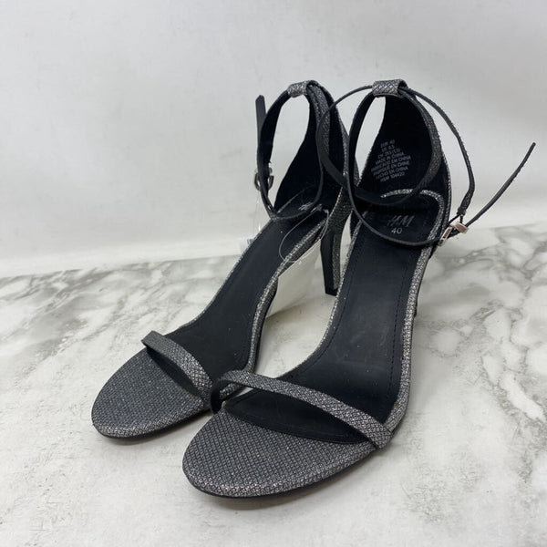 H&M WOMEN'S HEELS silver 8.5