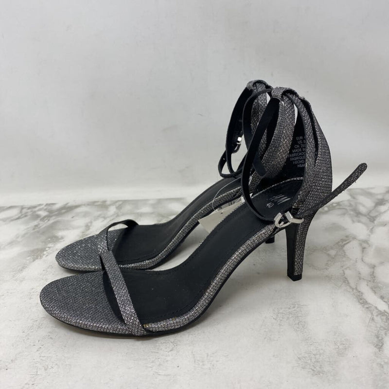 H&M WOMEN'S HEELS silver 8.5