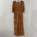 WISHLISH WOMEN'S DRESS terra cotta L