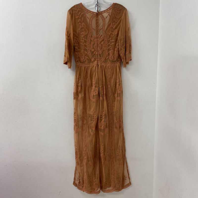 WISHLISH WOMEN'S DRESS terra cotta L