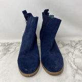 TOMS WOMEN'S BOOTS navy 10