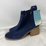 TOMS WOMEN'S BOOTS navy 10