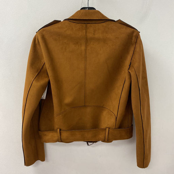 MANGO/MNG WOMEN'S BLAZER/JACKET cognac L