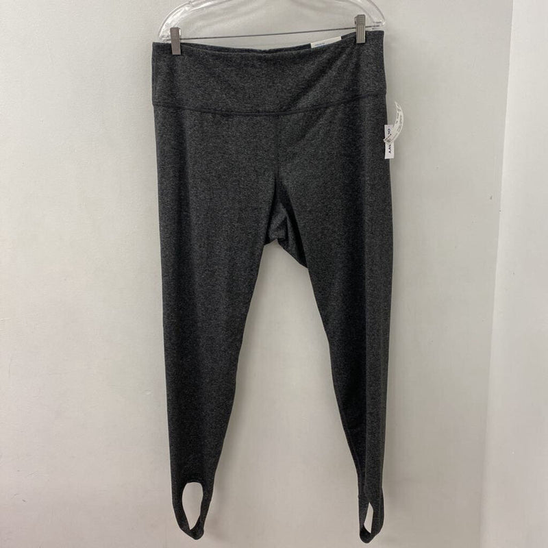 OLD NAVY WOMEN'S ACTIVE BOTTOM charcoal XL