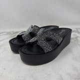WISHBONE WOMEN'S SANDALS black silver mix 5