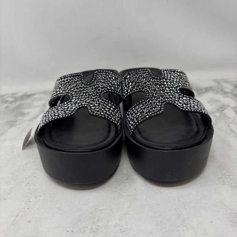 WISHBONE WOMEN'S SANDALS black silver mix 5
