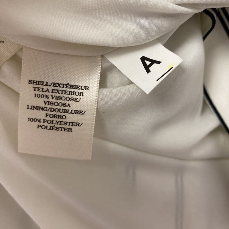 ANN TAYLOR WOMEN'S SKIRT white black mix 14