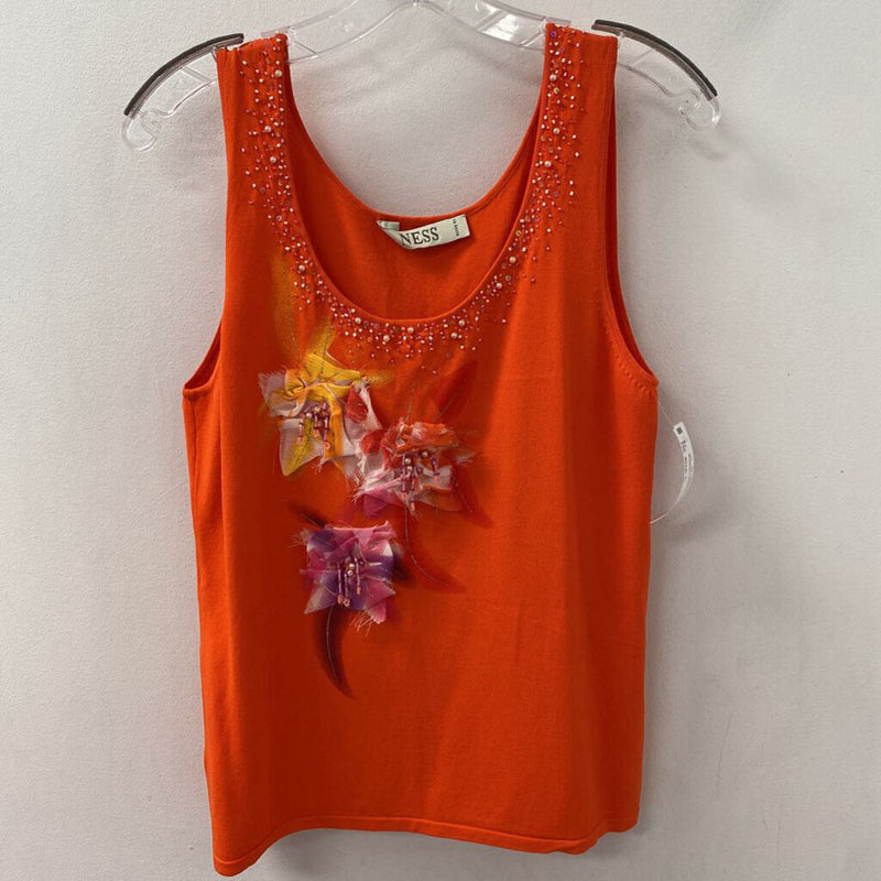 NESS WOMEN'S TOP orange mix L