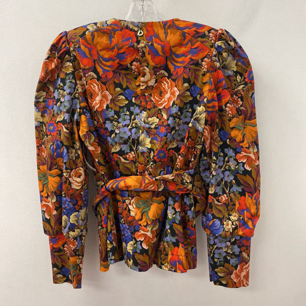 DIXIE WOMEN'S BLAZER/JACKET red blue orange mix M