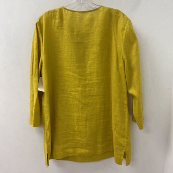 WOMEN'S TOP mustard yellow L/XL