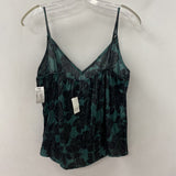 GAP WOMEN'S TANK/CAMI black emerald green mix S
