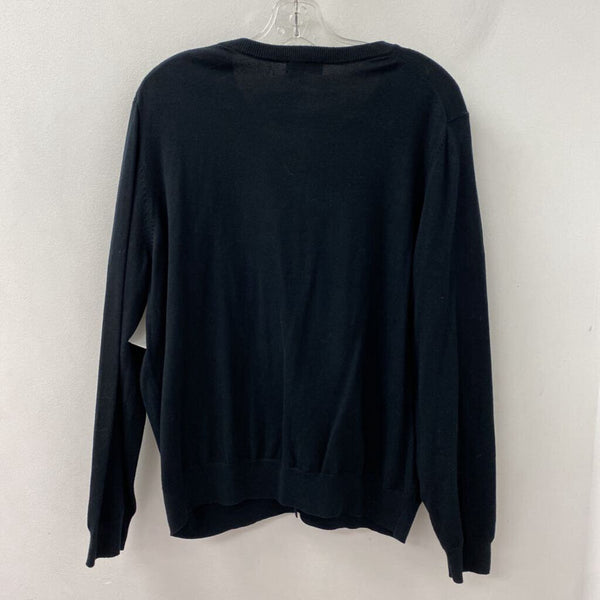 Lord & Taylor WOMEN'S PLUS TOP black 3X