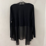michael studio WOMEN'S PLUS TOP black 1X