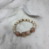 WOMEN'S JEWELRY SET pink cream