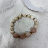 WOMEN'S JEWELRY SET pink cream